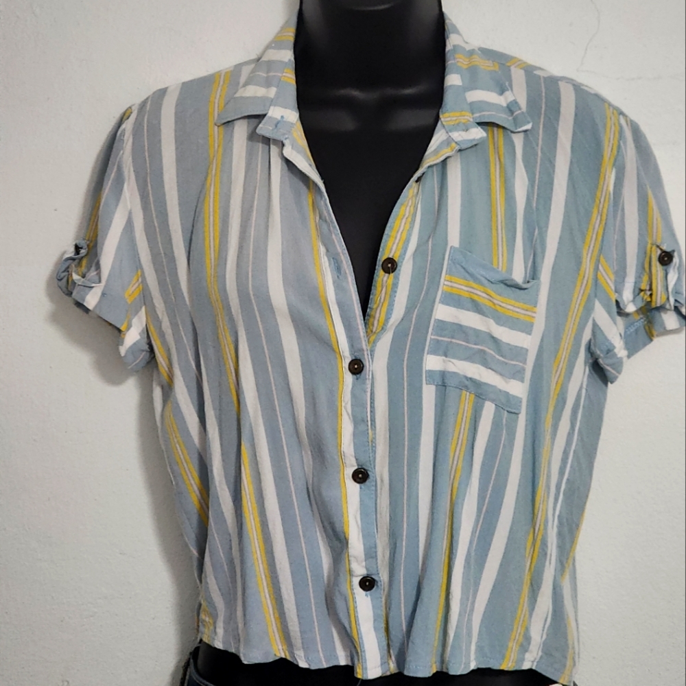 OKI Colombian crop top shirt